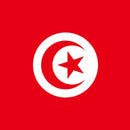 [Custom Logo] Tunisian flag-Kendo Zekken Position1(Left side of "TUNISIA")