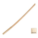 Deluxe Grooved Bokken [Iai] - Classic Wood - White Oak