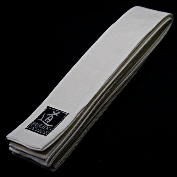 Iaiobi - Wide White Belt - Made in Japan